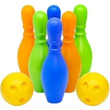 Prime Bowling Set 6 Labut 2 Top, Çok Renkli