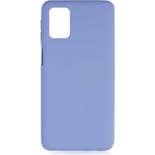 Prime Galaxy M31S Uyumlu Kadife Iç Yüzeyli (Şık Tasarım) Silikon Kılıf Lila