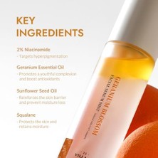 Prime Village 11 Factory Fresh Dewy Geranium Facial Serum Mist 100ML - Canlandırıcı & Aydınlatıcı Vegan Serum Mist