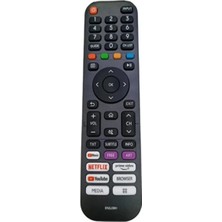 Awox 50A7100FTUK-0 Televizyon Için Uyumlu Netflix Youtube Tuşlu Kumanda