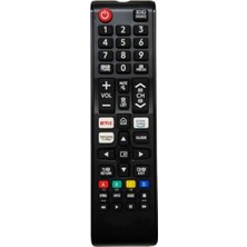 Samsung QE55QN85AATXXU-0 Televizyon Için Uyumlu Netflix Prime Video Tv Plus Tuşlu Kumanda