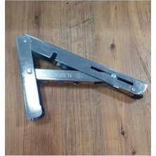 Prime Mandallı Katlanabilir Masa Konsolu Çinko 30 cm 1 Çift