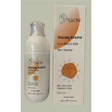 Prime Miglow Güneş Kremi, Spf 50+ Faktör, Uva+Uvb Korumalı, Vitamin E Içerikli, Leke Karşıtı, 150ML