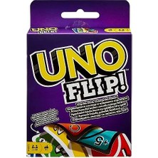 Prime Mattel Games Uno Flip Mattel Uno Flip, Klasik Uno'nun Yeni Versiyonu, Mattel Games GLH50 GLH50