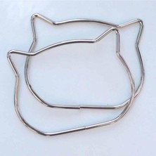 Prime Çanta Sapi Metal Kedi Gümüş