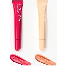 Prime Matsu Professional Pinky Pie, Çilek Aromalı Nemlendirme ve Yumuşatma Dudak Balmı, 10 ml (4 Paketi)