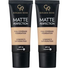 Prime Perfection Foundation - Natural 04 - Yoğun Kapatıcı Mat Fondöten (2 Paketi)