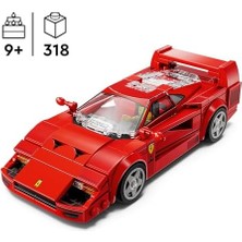 Prime Speed Champions Ferrari F40 Süper Araba 76934 – 9 Yaş ve Üzeri Çocuklar Için Inşa Edilebilen Oyuncak Araç Modeli Yapım Seti (318 Parça)