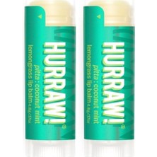 Prime Hurraw Pitta Lip Balm/hindistan Cevizi - Limon Otu - Nane (2 Paketi)