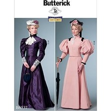 Prime Butterick Kadın Victoria Gömlek ve Etek Kostüm Dikiş Deseni, Bedenler 6-14