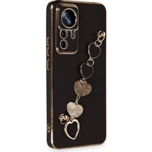 Mi 12T Pro Kılıf Esila Silikon - Siyah