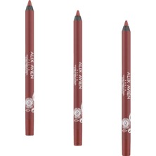 Prime Suya Dayanıklı Uzun Süre Kalıcı Yumuşak Dudak Kalemi - Staying Power Lip Pencil 54 Spicy Terracotta (3 Paketi)