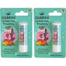 Prime Gabrını Lip Balm Dudak Kremi Strawberry Çilek 2li Paket