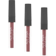 Prime Uzun Süre Kalıcı Kadifemsi Kuruma Yapmayan Mat Likit Ruj - Lipstick 509 (3 Paketi)
