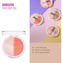 Prime Callista & Fun Face Duo 120 Allık & Aydınlatıcı Paleti 2li Paket