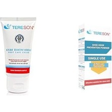 Prime Tereson Koku Karşıtı Ayak Bakım Kremi 50 ml Gümüş İyon Özellikli %100 Pamuk Malzemeli