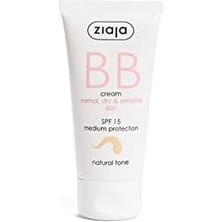 Prime Ziaja Bb Krem Normal Kuru ve Hassas Cilt Doğal Ton Spf 15 50 ml