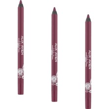 Prime Suya Dayanıklı Uzun Süre Kalıcı Yumuşak Dudak Kalemi - Staying Power Lip Pencil 59 Plum (3 Paketi)