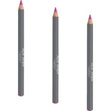 Prime Uzun Süre Kalıcı Dağılma Yapmayan Nemlendirici Dudak Kalemi - Lipliner Pencil Gipsy Pink (3 Paketi)