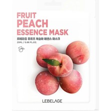 Prime Şeftali Özü Içeren Aydınlatı Nemlendirici Kağıt Maske Fruit Peach Mask