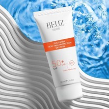 Prime Beuz Sanse SPF50+ Kuru Ciltler Için Çok Yüksek Korumalı Güneş Kremi & Makyaj Bazı - 50 ml