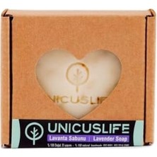 Prime Unicuslife% 100 Saf Doğal Lavanta Sabunu Katkısız, Soğuk Işlem, El Yapımı (Içeriğinebak) 100 gr