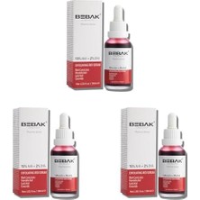Prime Bebak Pharma Serisi Peeling Kırmızı Serum 30 ml (3 Paketi)