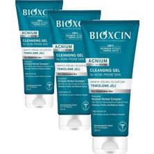 Prime Acnium Sebum Dengeleyici Yüz Yıkama Jeli – Niasinamidli, Termal Sulu, Bitkisel Kompleksli, Akneye Eğilimli ve Yağlı Ciltler Için, 200 ml (3 Paketi)