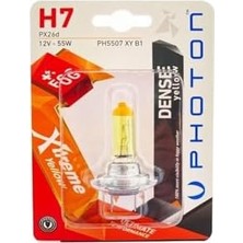 Prime H7 Xtreme Yellow Limon Sarısı Far Ampülü