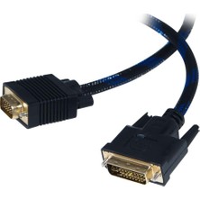 Prime Qport Q Vdv DVI 24 ve 5 To VGA 1.8 Metre Çevirici Kablo