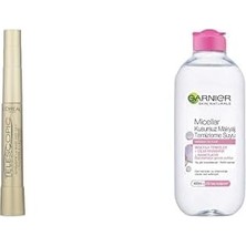 Prime Telescopic Maskara - Siyah + Skin Naturals Micellar Kusursuz Makyaj Temizleme Suyu (400 Ml)