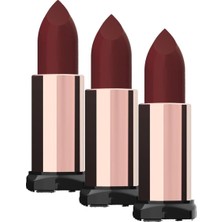 Prime Satin Lipstick No: 31 - Satensi Bitişli Nemlendirici Etkili Ruj (3 Paketi)