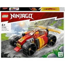 Prime Kai’nin Yarış Arabası Evo 71780 – 6 Yaş ve Üzeri Kız ve Erkek Çocuklar Için Yılbaşı Hediyesi Fikri, Oyuncak Araba ve Kai Minifigürü Içeren Yaratıcı Oyuncak Yapım Seti (94 Parça)