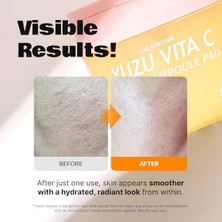 Prime Lalarecıpe Yuja, Glutatyon ve Niacinamide Içeren Tonikli Ped Lala Recipe Yuzu Vita C Ampoule Pad