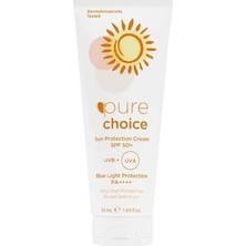 Prime Pure Choice Spf 50+ Güneş Koruyucu Krem, 50ML - Suya Dayanıklı Çok Yüksek Koruma