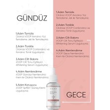 Prime Voop Whitening, Cilt Tonu Eşitleyici, Koyu Leke Karşıtı Serum 30 ml (4 Paketi)