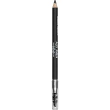 Prime Fırçalı Yumuşak Uçlu Belirginleştirici Gri Kaş Kalemi-Eyebrow Expert Powdery Liner 107 Deep Gray (3 Paketi)