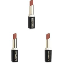 Prime Pure Powder Lipstick No: 109 - Nemlendirici Pudramsı Mat Ruj (3 Paketi)