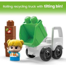Prime Brands Bloks Doğa Dostu Arkadaşlar Seti, Yürüme Çağındaki Çocuklar Için Yapı Oyuncakları