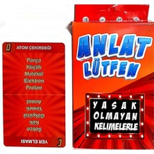 Prime Anlat Lütfen Yasaklı Kelime Anlatma Oyunu Karları 55 Çift Yönlü Kart
