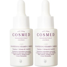 Prime Cosmed Aydınlatıcı Etkili C Vitamini Serum Cilt Tonu Eşitleyici 15 ml (2 Paketi)
