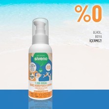Prime Siveno %100 Doğal ve Organik Tamanu Yağlı Güneş Losyonu Mineral Filtreli Tüm Aile Için 50 Spf 100 ml