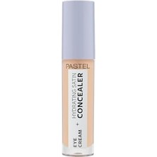 Prime Pastel Eye Cream + Hydrating Satin Concealer - Göz Kremi + Göz Altı Kapatıcısı, 65 Honeybun, 4,3 ml