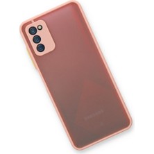 Galaxy A03S Kılıf Montreal Silikon Kapak - Pembe