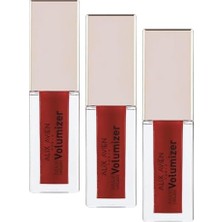 Prime Maxivolumizer Lipgloss 220 - Luscious Cherry - Kalıcı ve Nemlendirici Ruj - Dolgunlaştırıcı Etki (3 Paketi)