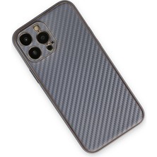 iPhone 13 Pro Kılıf Coco Karbon Silikon - Gri