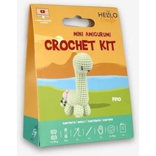 Prime Tığ Işi Amigurumi Kitleri Dino