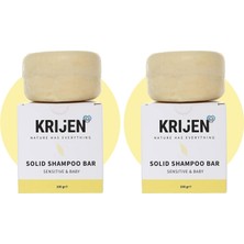 Prime Krijen Hassas Cilt & Bebek Katı Şampuanı 100GR (2 Paketi)