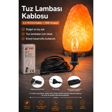 Anadolu Hasat Tuz Lambası Kablosu 1,5 Metre Açma Kapama Düğmeli Anahtarlı Himalaya Kaya
