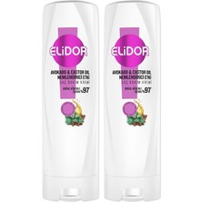 Prime Elidor Saç Bakım Kremi ve Castor Oil Nemlendirici Etki 350 ml (2 Paketi)